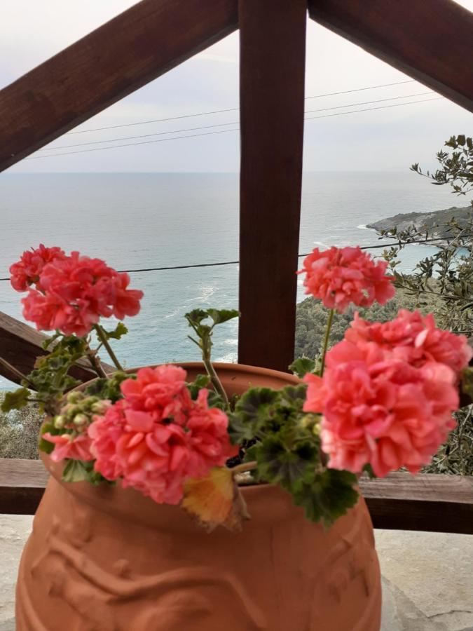 Villa Limnionas Sunview Xorychti Esterno foto